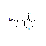 6-Bromo-4-chloro-3,8-dimethylquinoline