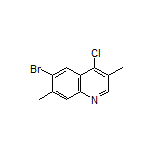 6-Bromo-4-chloro-3,7-dimethylquinoline