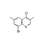 8-Bromo-4-chloro-3,6-dimethylquinoline