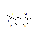 4-Chloro-7-fluoro-3-methyl-6-(trifluoromethyl)quinoline