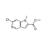 Methyl 6-Chloro-1-methyl-5-azaindole-2-carboxylate