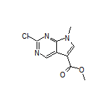 Methyl 2-Chloro-7-methyl-7H-pyrrolo[2,3-d]pyrimidine-5-carboxylate