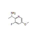 1-(3-Fluoro-5-methoxy-2-pyridyl)ethanamine