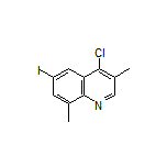 4-Chloro-6-iodo-3,8-dimethylquinoline