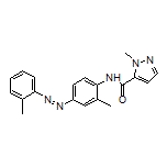 1-Methyl-N-[2-methyl-4-(o-tolyldiazenyl)phenyl]pyrazole-5-carboxamide