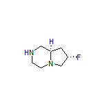 (7S,8aR)-7-Fluorooctahydropyrrolo[1,2-a]pyrazine