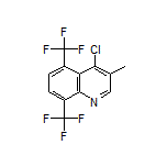 4-Chloro-3-methyl-5,8-bis(trifluoromethyl)quinoline