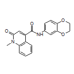 N-(2,3-Dihydrobenzo[b][1,4]dioxin-6-yl)-1-methyl-2-oxo-1,2-dihydroquinoline-4-carboxamide