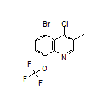 5-Bromo-4-chloro-3-methyl-8-(trifluoromethoxy)quinoline