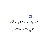 4-Chloro-7-fluoro-6-methoxy-3-methylquinoline