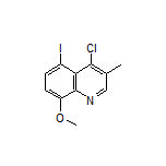 4-Chloro-5-iodo-8-methoxy-3-methylquinoline