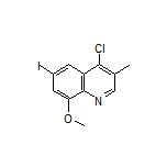 4-Chloro-6-iodo-8-methoxy-3-methylquinoline