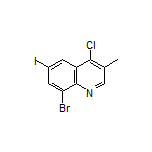 8-Bromo-4-chloro-6-iodo-3-methylquinoline