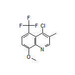 4-Chloro-8-methoxy-3-methyl-5-(trifluoromethyl)quinoline