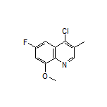 4-Chloro-6-fluoro-8-methoxy-3-methylquinoline