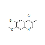 6-Bromo-4-chloro-7-methoxy-3-methylquinoline