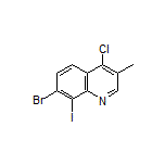 7-Bromo-4-chloro-8-iodo-3-methylquinoline