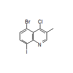 5-Bromo-4-chloro-8-iodo-3-methylquinoline