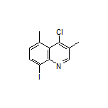 4-Chloro-8-iodo-3,5-dimethylquinoline