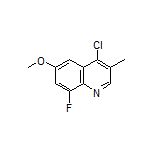 4-Chloro-8-fluoro-6-methoxy-3-methylquinoline