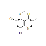 4,6,8-Trichloro-5-methoxy-3-methylquinoline