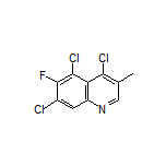 4,5,7-Trichloro-6-fluoro-3-methylquinoline