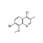 7-Bromo-4-chloro-8-methoxy-3-methylquinoline