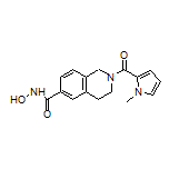 N-Hydroxy-2-(1-methylpyrrole-2-carbonyl)-1,2,3,4-tetrahydroisoquinoline-6-carboxamide