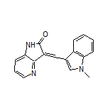 3-[(1-Methyl-3-indolyl)methylene]-4-azaindol-2(3H)-one
