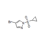 4-Bromo-1-(cyclopropylsulfonyl)pyrazole