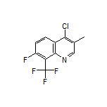 4-Chloro-7-fluoro-3-methyl-8-(trifluoromethyl)quinoline