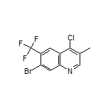 7-Bromo-4-chloro-3-methyl-6-(trifluoromethyl)quinoline