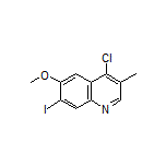 4-Chloro-7-iodo-6-methoxy-3-methylquinoline