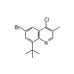 6-Bromo-8-(tert-butyl)-4-chloro-3-methylquinoline