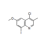 4-Chloro-8-iodo-6-methoxy-3-methylquinoline