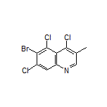 6-Bromo-4,5,7-trichloro-3-methylquinoline