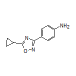 4-(5-Cyclopropyl-1,2,4-oxadiazol-3-yl)aniline