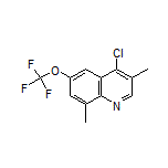 4-Chloro-3,8-dimethyl-6-(trifluoromethoxy)quinoline