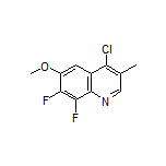 4-Chloro-7,8-difluoro-6-methoxy-3-methylquinoline