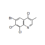 6-Bromo-4,7,8-trichloro-3-methylquinoline