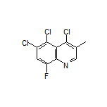 4,5,6-Trichloro-8-fluoro-3-methylquinoline