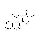 8-(Benzyloxy)-4-chloro-6-fluoro-3-methylquinoline