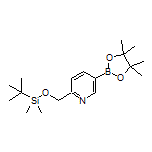 6-[[(tert-Butyldimethylsilyl)oxy]methyl]pyridine-3-boronic Acid Pinacol Ester