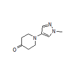 1-(1-Methyl-4-pyrazolyl)piperidin-4-one