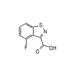 4-Fluorobenzo[d]isothiazole-3-carboxylic Acid