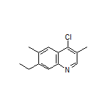 4-Chloro-7-ethyl-3,6-dimethylquinoline