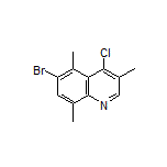 6-Bromo-4-chloro-3,5,8-trimethylquinoline