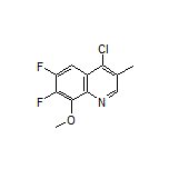 4-Chloro-6,7-difluoro-8-methoxy-3-methylquinoline