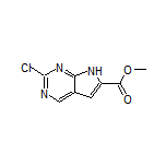 Methyl 2-Chloro-7H-pyrrolo[2,3-d]pyrimidine-6-carboxylate