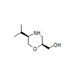 [(2S,5R)-5-Isopropylmorpholin-2-yl]methanol